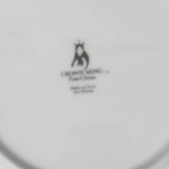 2 BREAD & BUTTER PLATE Crown Ming Fine China  7½" - Picture 3 of 5